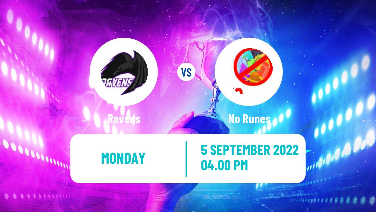 Esports eSports Ravens - No Runes