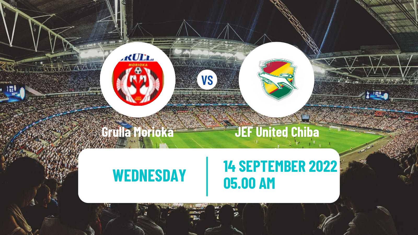 Soccer Japan J2 League Grulla Morioka - JEF United Chiba