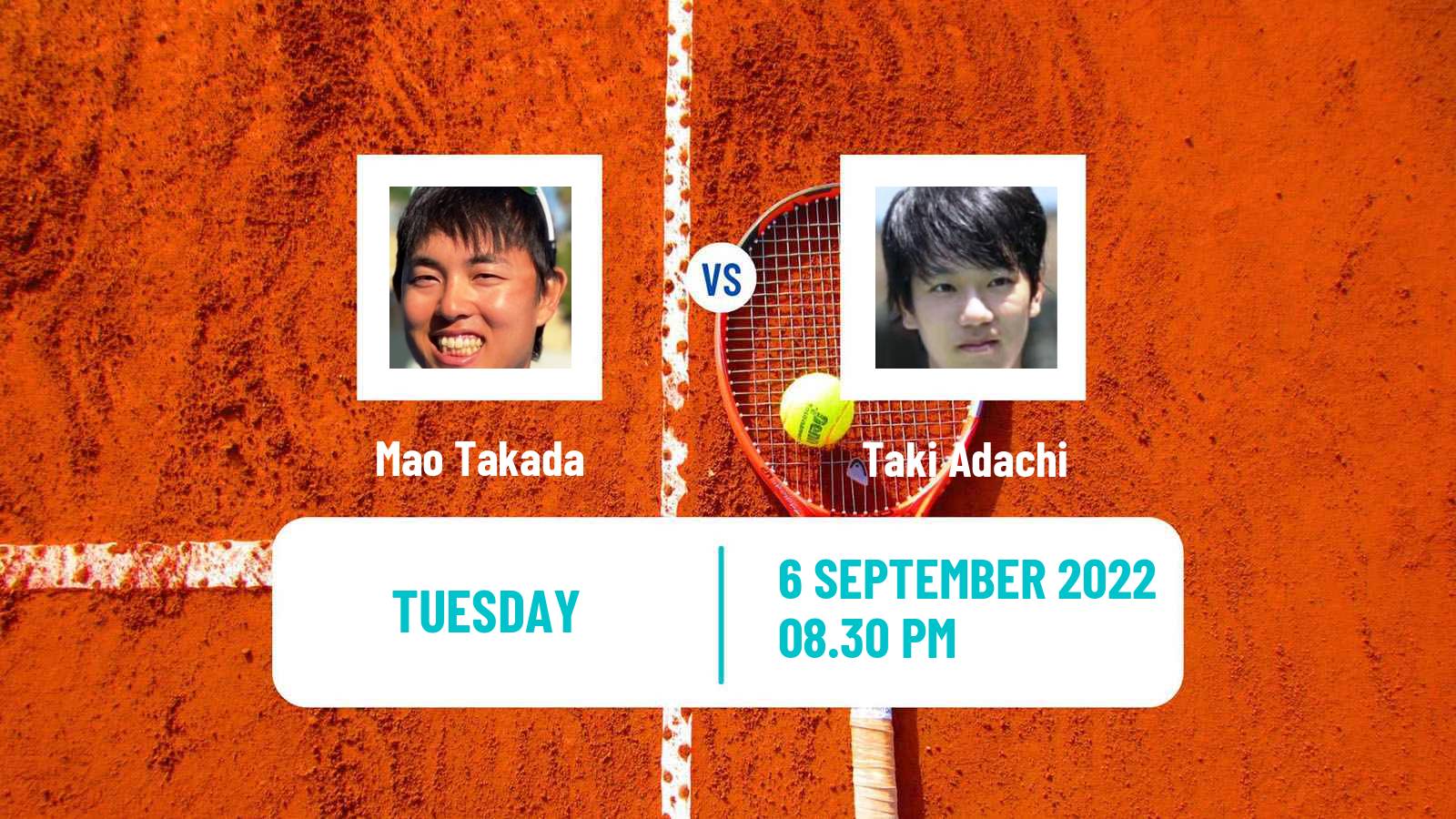 Tennis ITF Tournaments Mao Takada - Taki Adachi