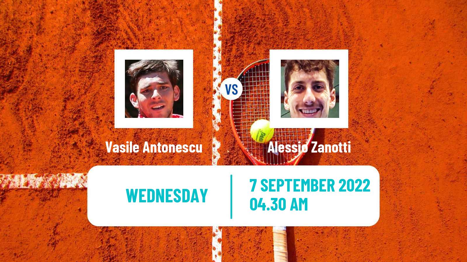 Tennis ITF Tournaments Vasile Antonescu - Alessio Zanotti
