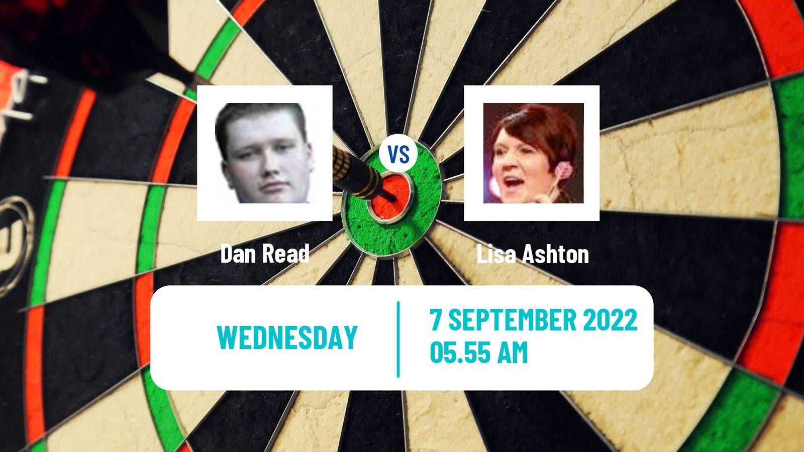 Darts Darts Dan Read - Lisa Ashton