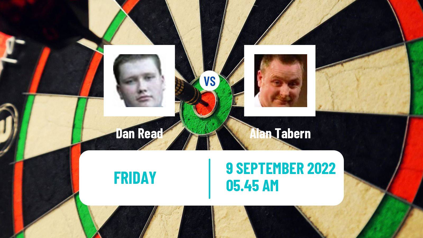 Darts Darts Dan Read - Alan Tabern