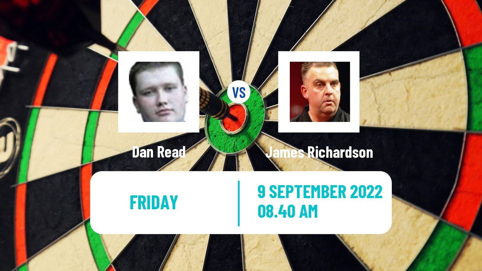 Darts Darts Dan Read - James Richardson