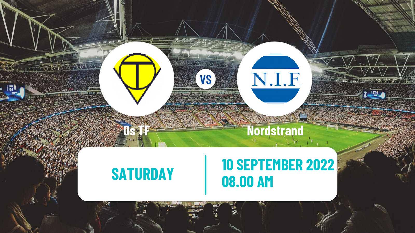 Soccer Norwegian Division 3 - Group 1 Os TF - Nordstrand