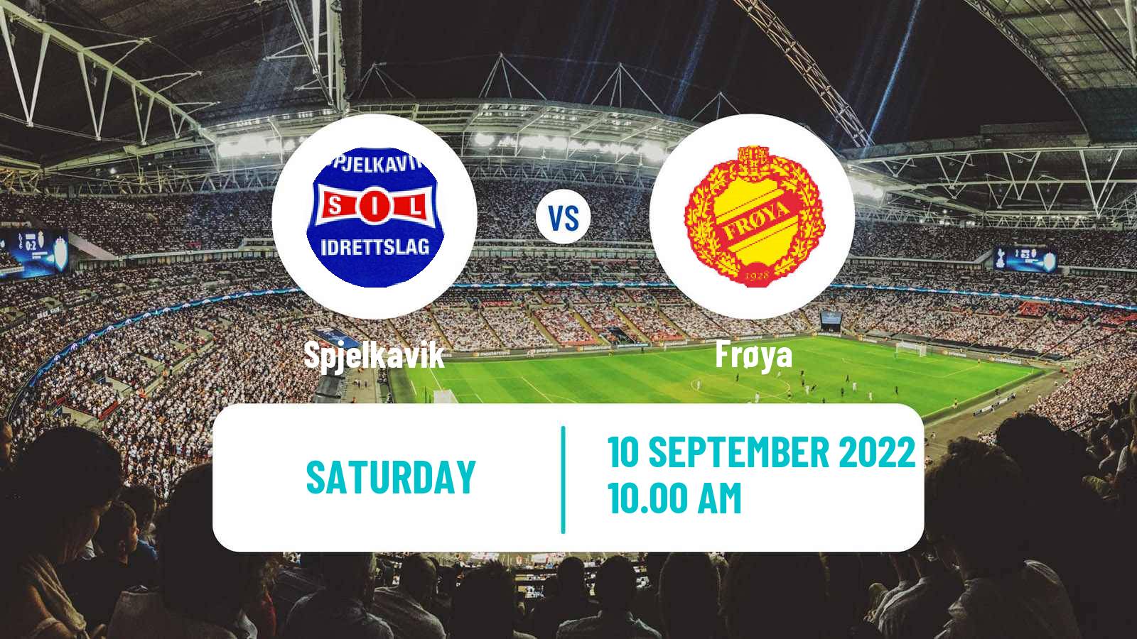 Football Norwegian Division 3 - Group 2 Spjelkavik - Frøya