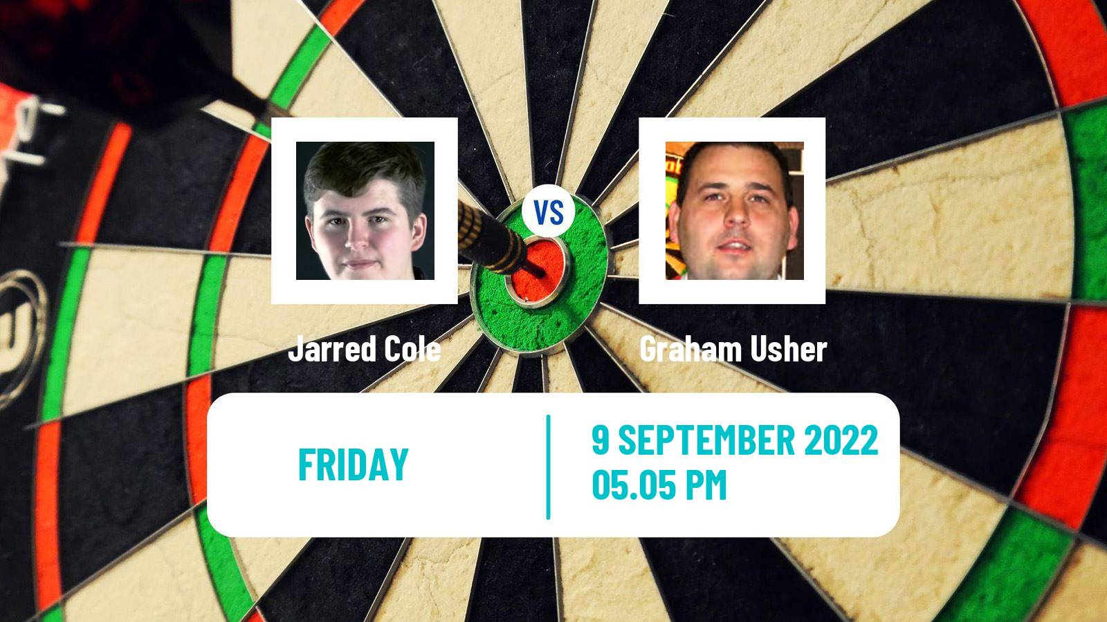 Darts Darts Jarred Cole - Graham Usher