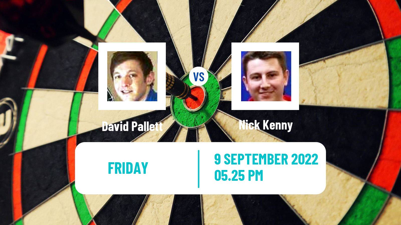 Darts Darts David Pallett - Nick Kenny