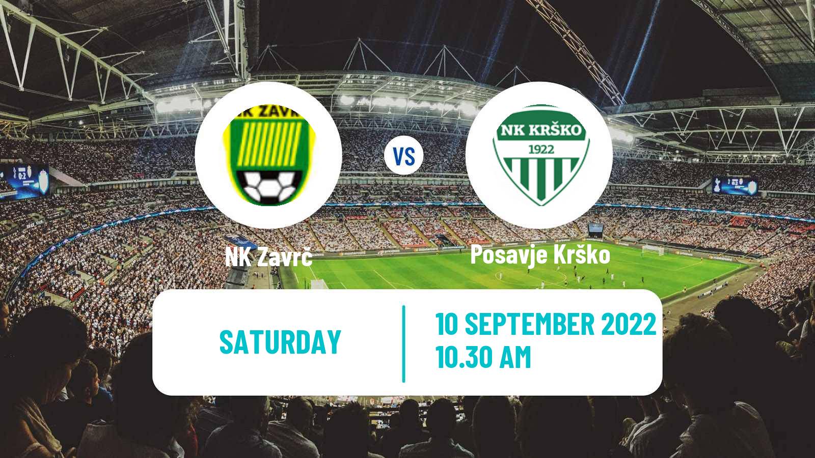 Soccer Slovenian 3 SNL East Zavrč - Posavje Krško