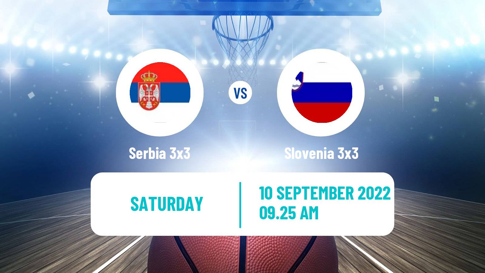 Basketball Europe Cup Basketball 3x3 Serbia 3x3 - Slovenia 3x3