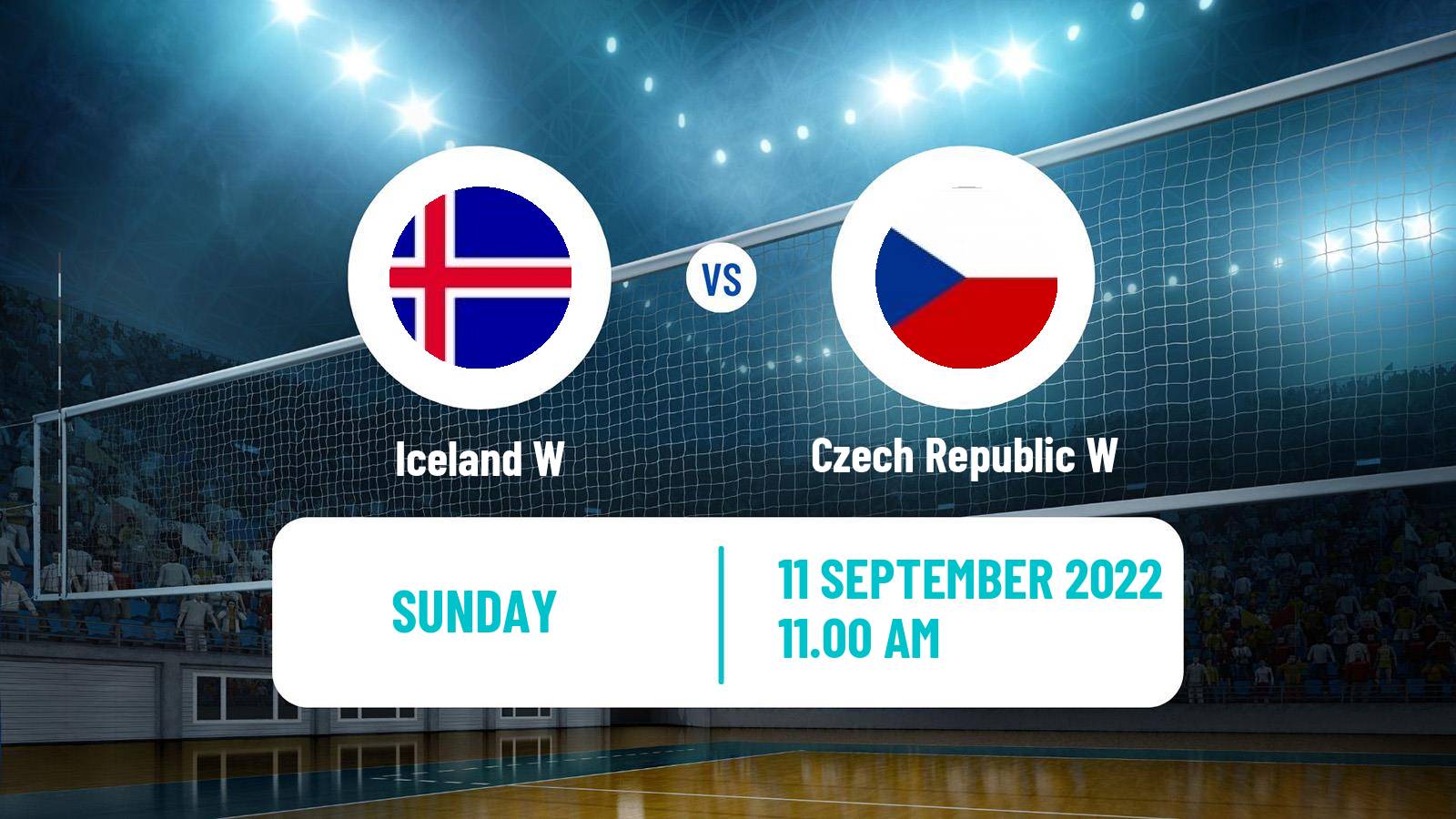 Volleyball European Championships Volleyball Women Iceland W - Czech Republic W