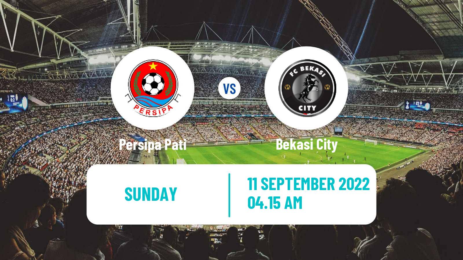 Soccer Indonesian Liga 2 Persipa Pati - Bekasi City