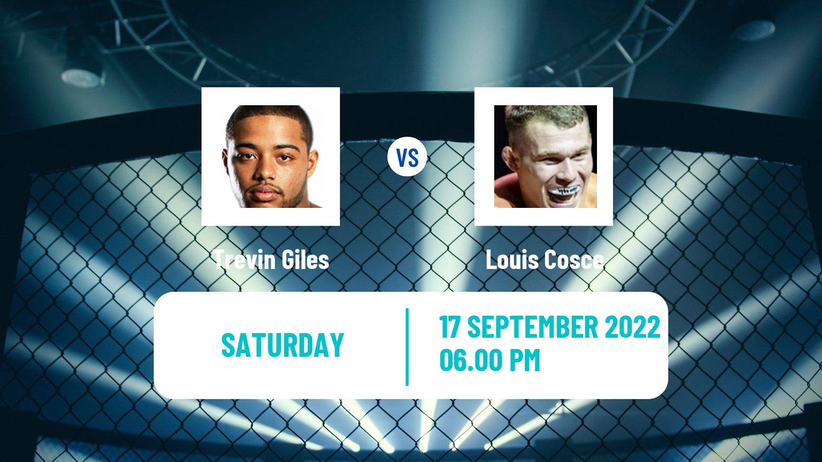 MMA MMA Trevin Giles - Louis Cosce