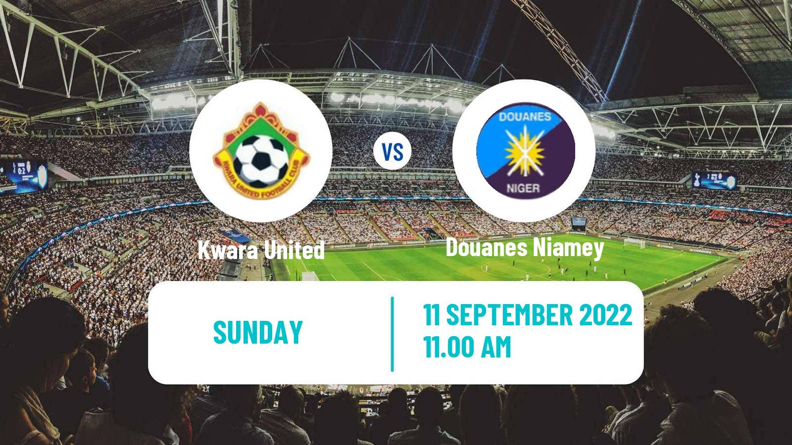 Soccer CAF Confederation Cup Kwara United - Douanes Niamey