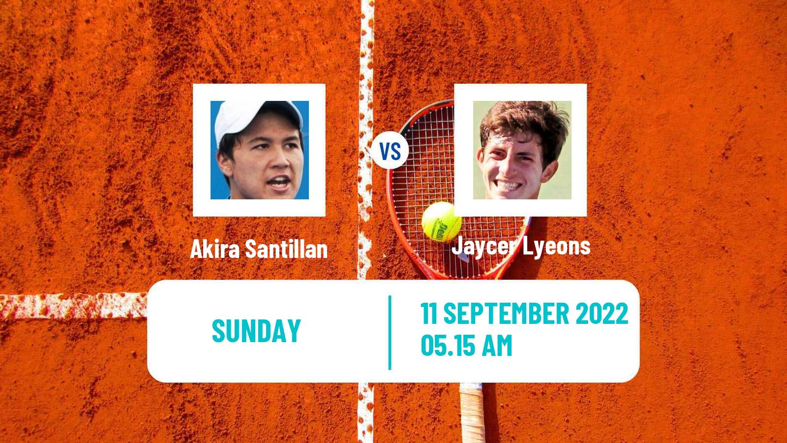Tennis ATP Challenger Akira Santillan - Jaycer Lyeons