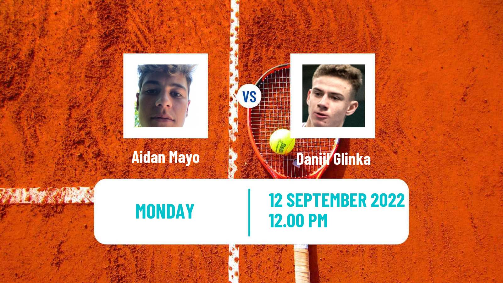Tennis ATP Challenger Aidan Mayo - Daniil Glinka