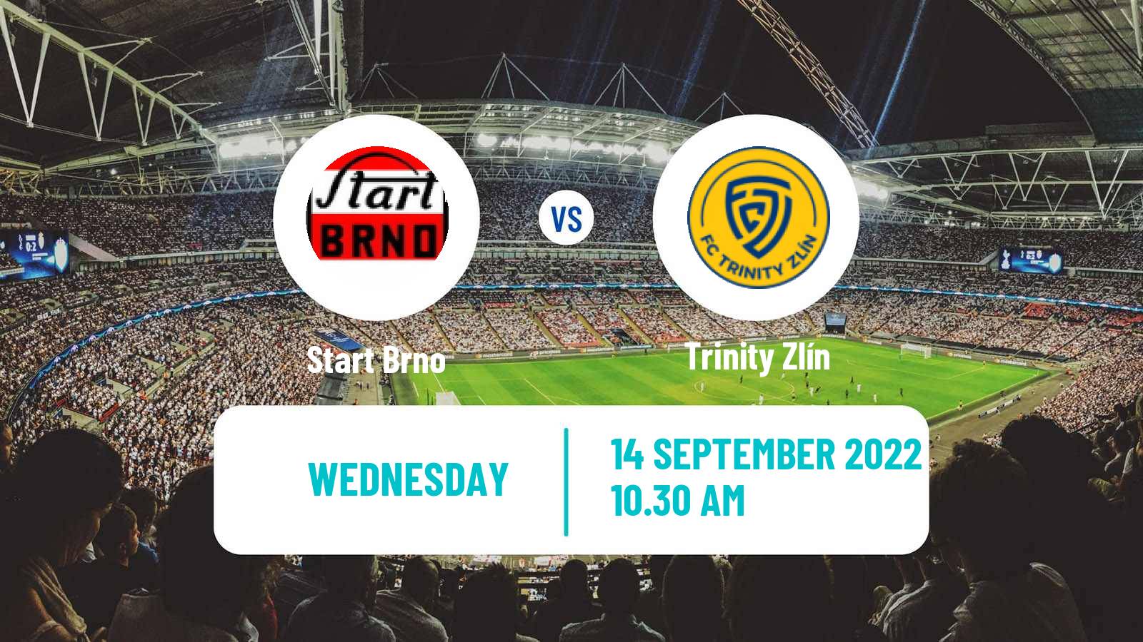 Soccer Czech Cup Start Brno - Zlín