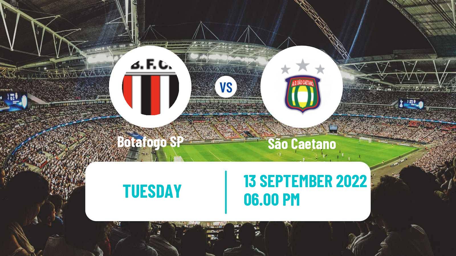 Soccer Brazilian Copa Paulista Botafogo SP - São Caetano