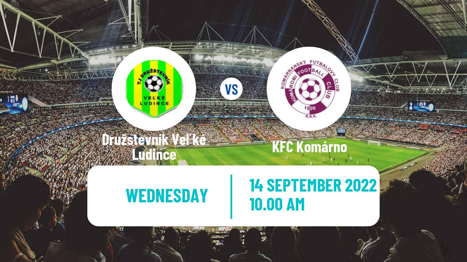 Soccer Slovak Cup Družstevník Veľké Ludince - Komárno