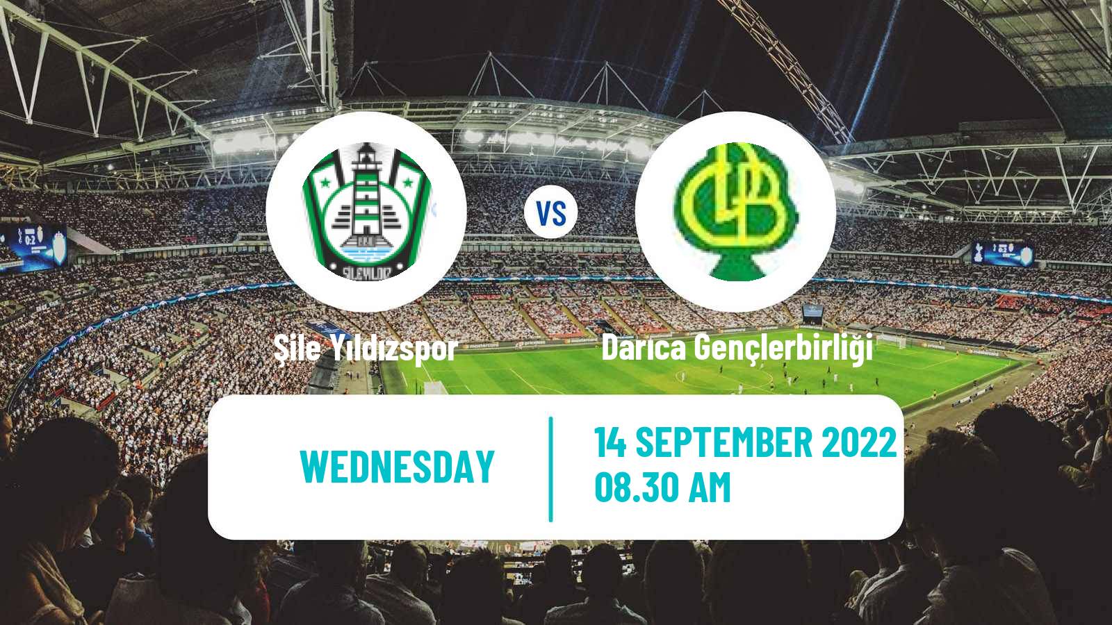 Soccer Turkish Cup Şile Yıldızspor - Darıca Gençlerbirliği