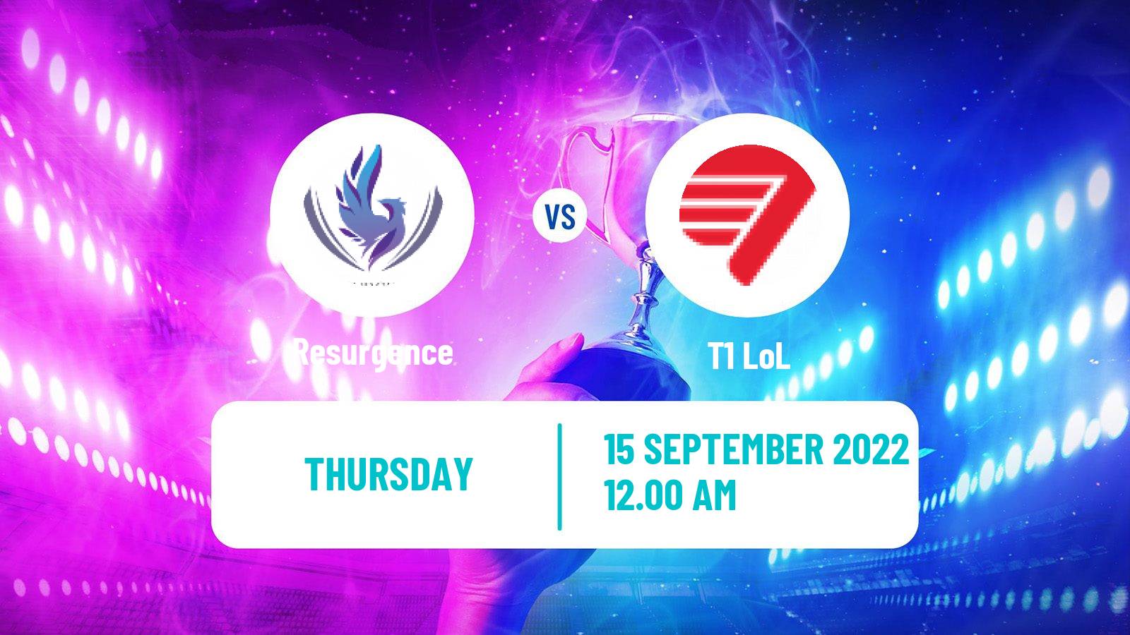 Esports eSports Resurgence - T1