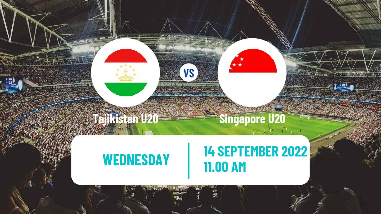 Soccer AFC Championship U20 Tajikistan U20 - Singapore U20
