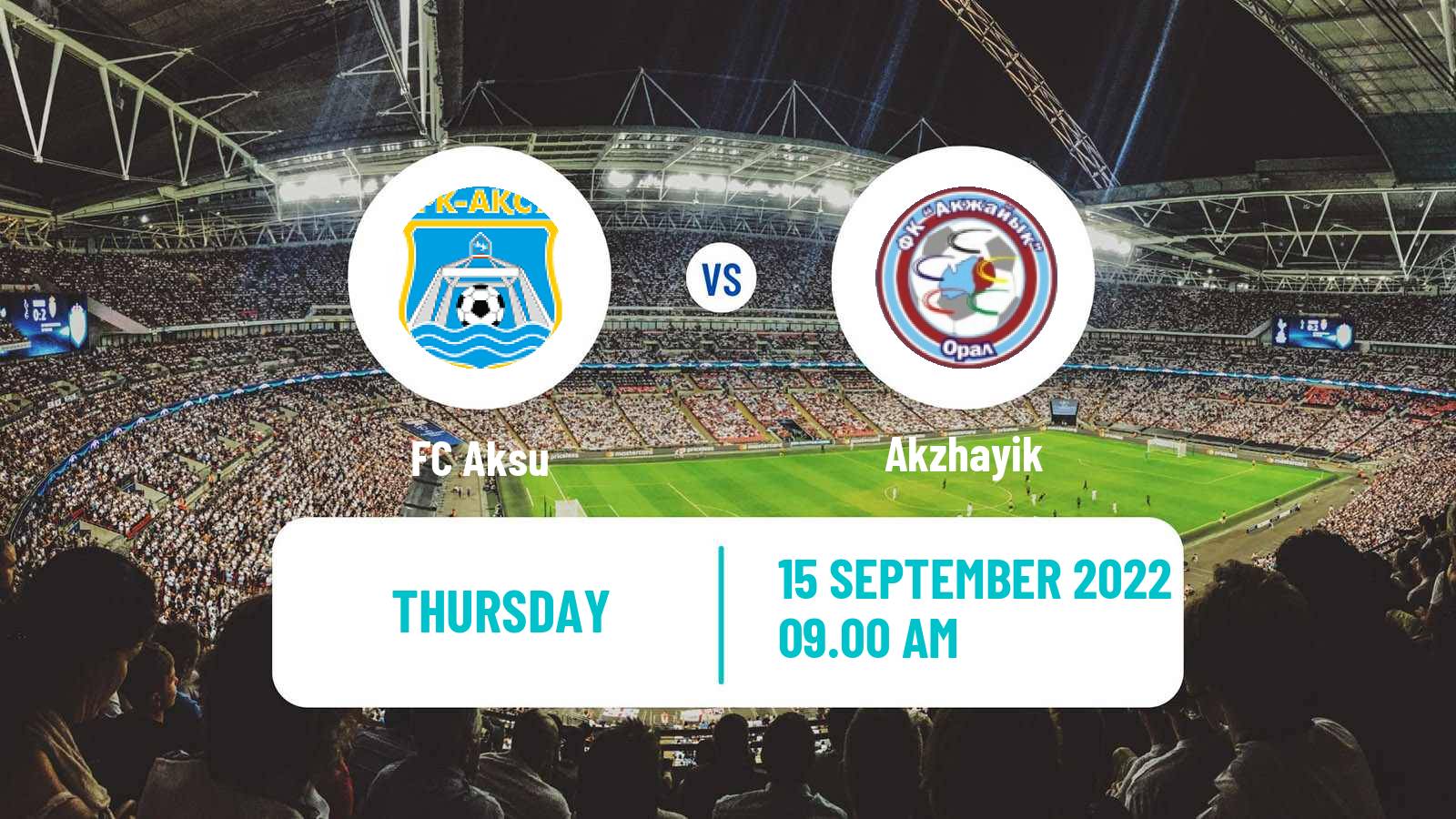 Soccer Kazakh Premier League Aksu - Akzhayik