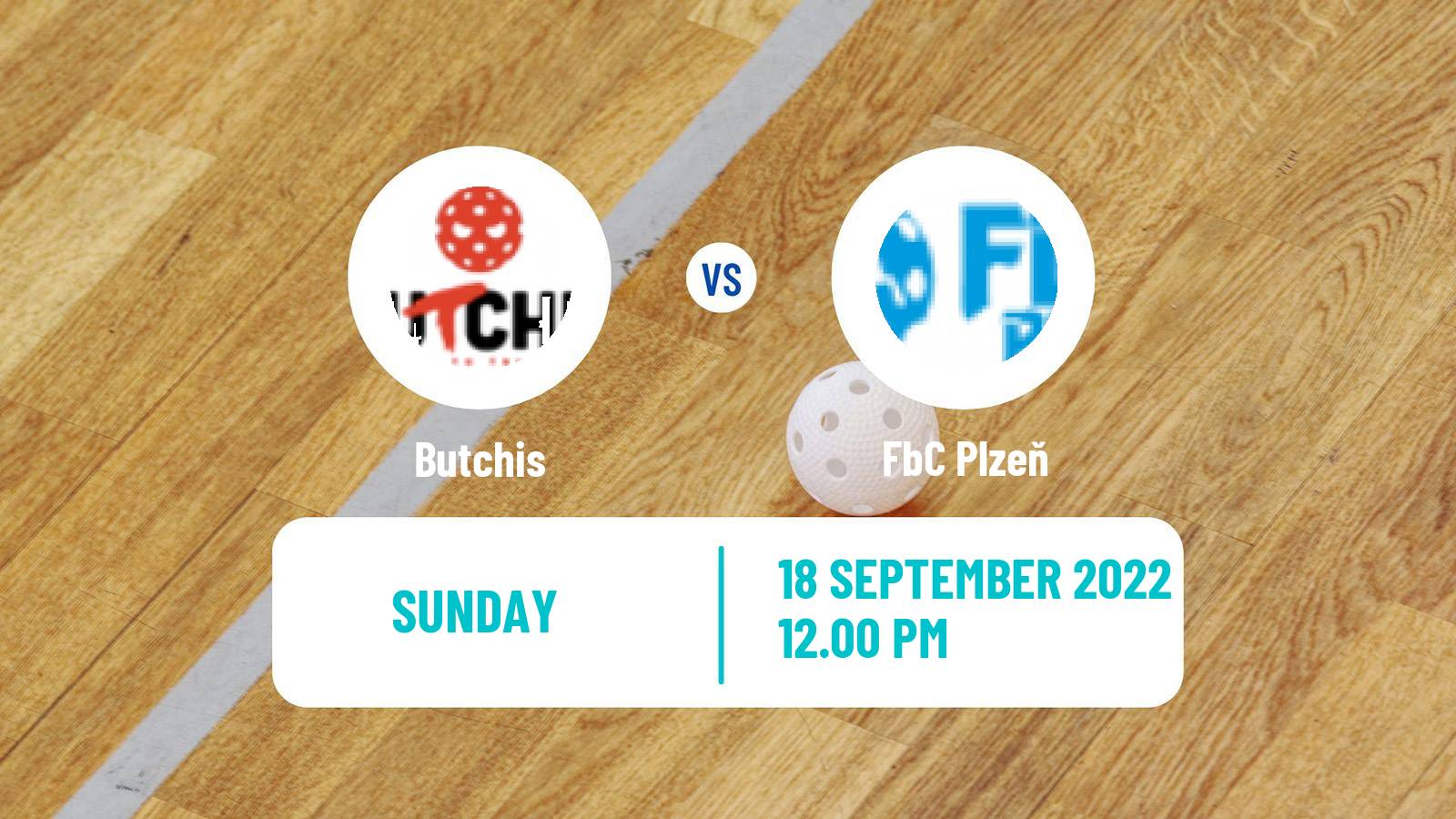Floorball Czech 1 Liga Floorball Butchis - Plzeň
