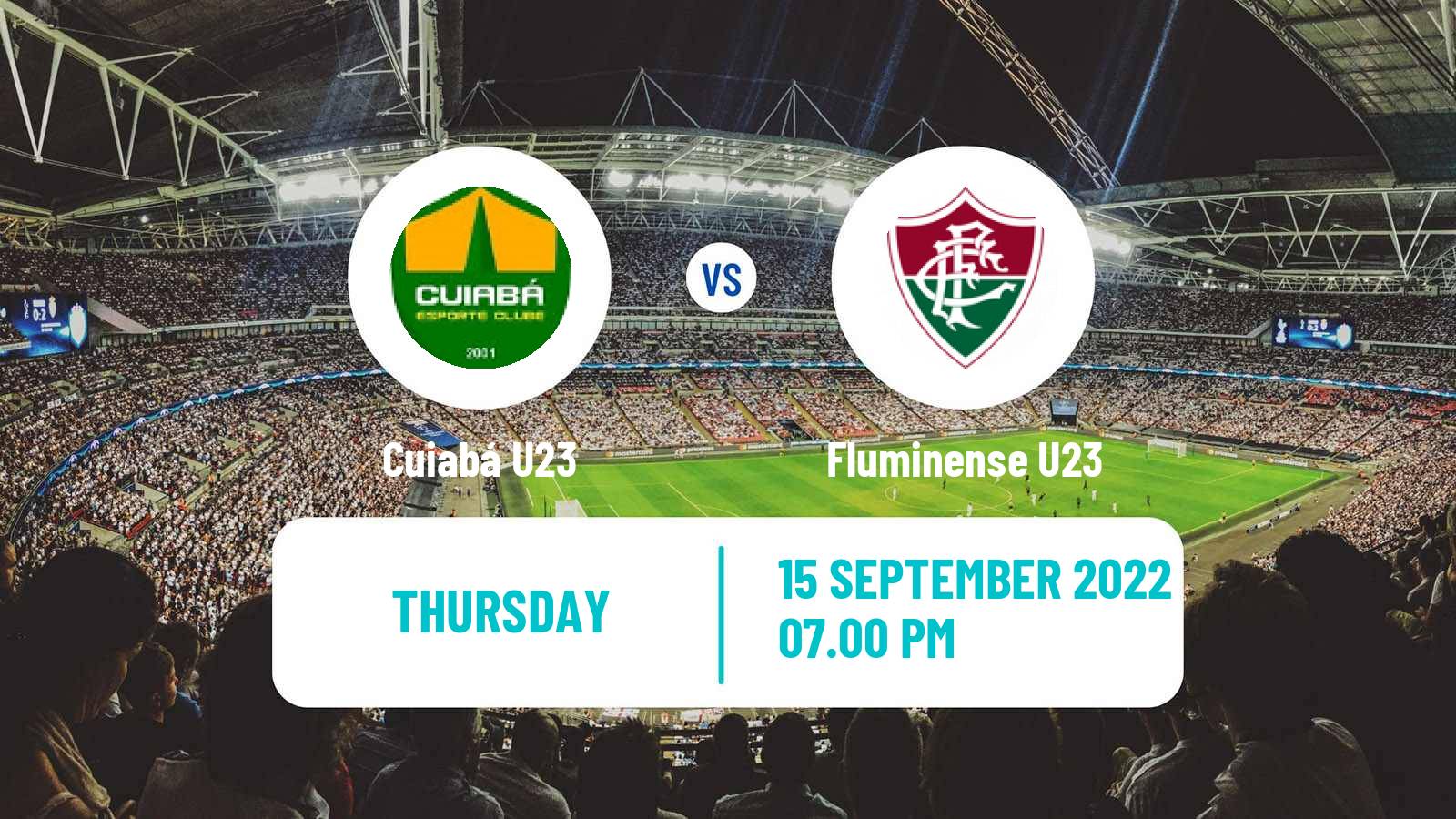 Football Brasileiro U23 Cuiabá U23 - Fluminense U23