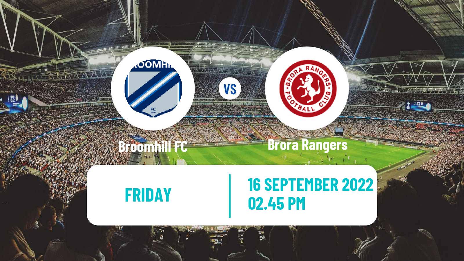 Soccer Scottish Cup Broomhill - Brora Rangers