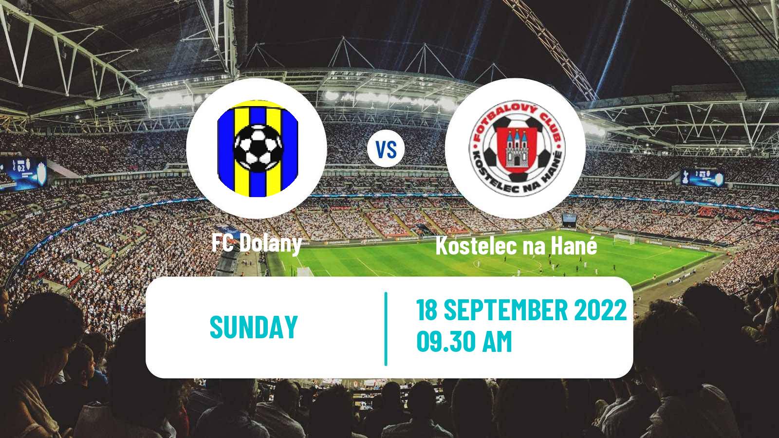 Soccer Czech Olomoucky KP Dolany - Kostelec na Hané