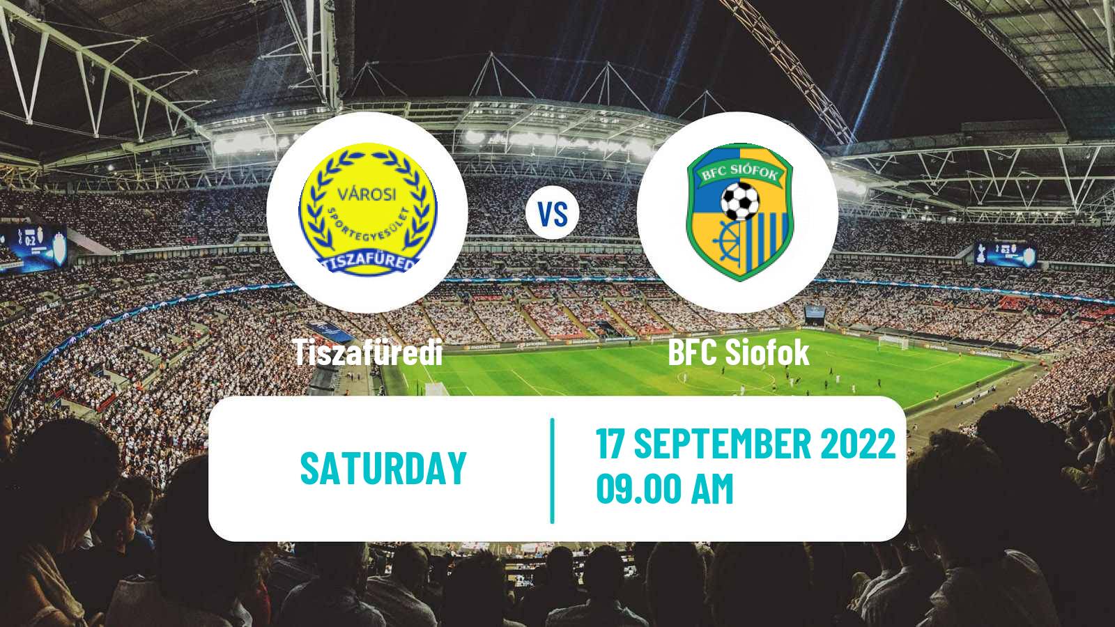 Soccer Hungarian Cup Tiszafüredi - Siofok