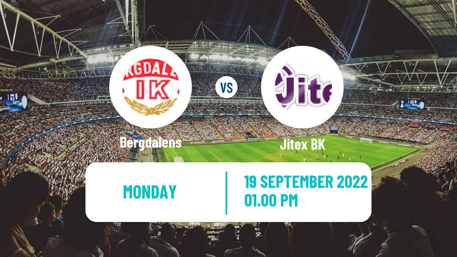 Soccer Swedish Elitettan Women Bergdalens - Jitex