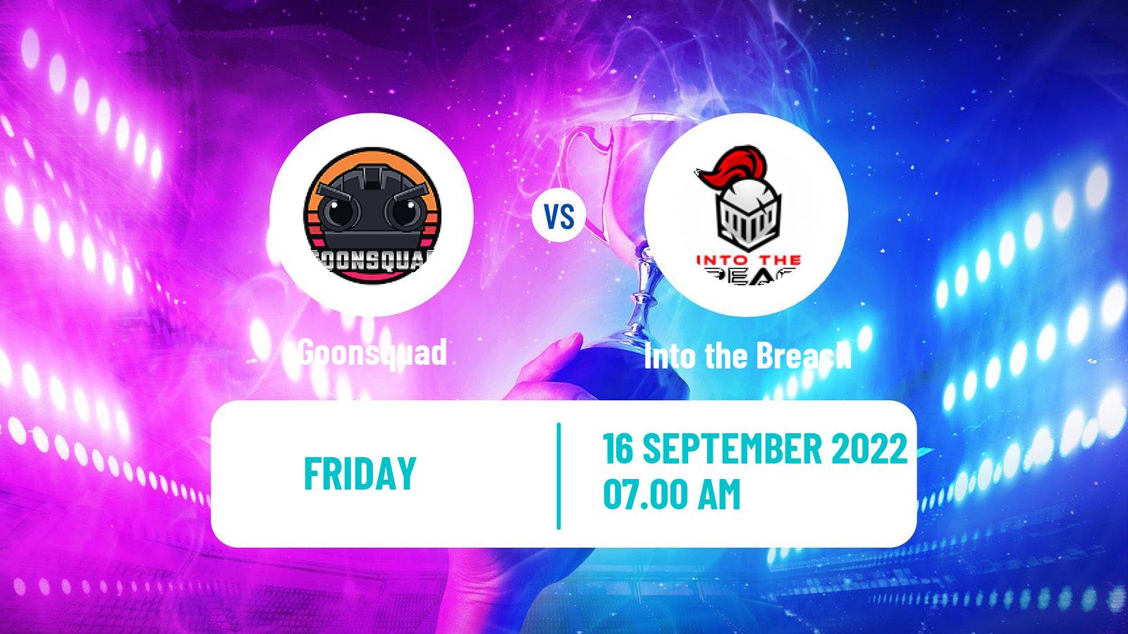 Esports eSports Goonsquad - Into the Breach