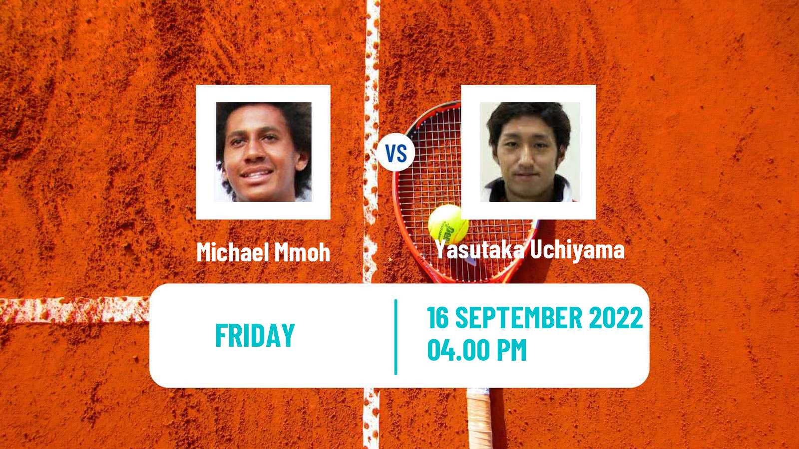 Tennis ATP Challenger Michael Mmoh - Yasutaka Uchiyama
