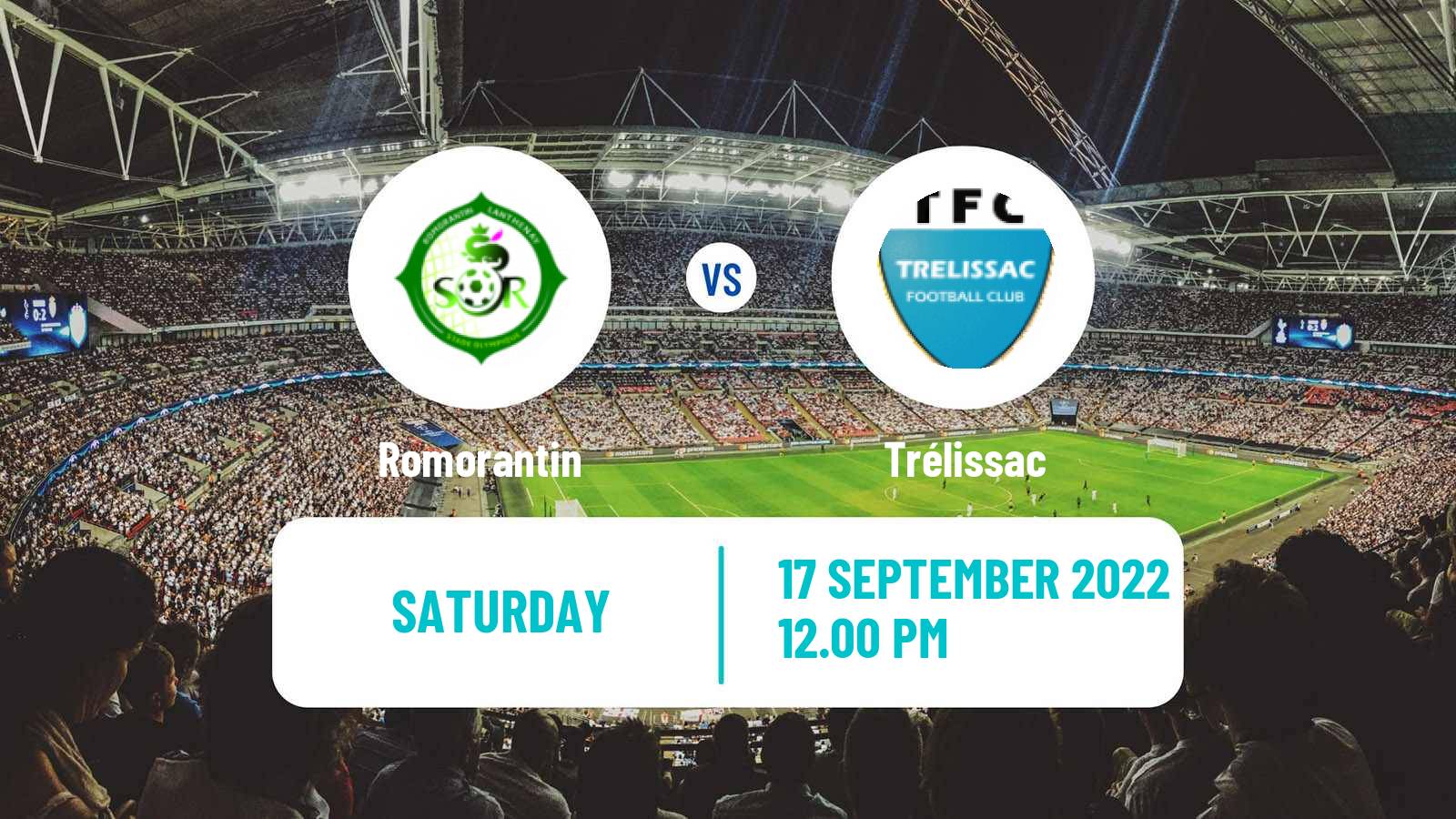 Football French National 2 - Group D Romorantin - Trélissac