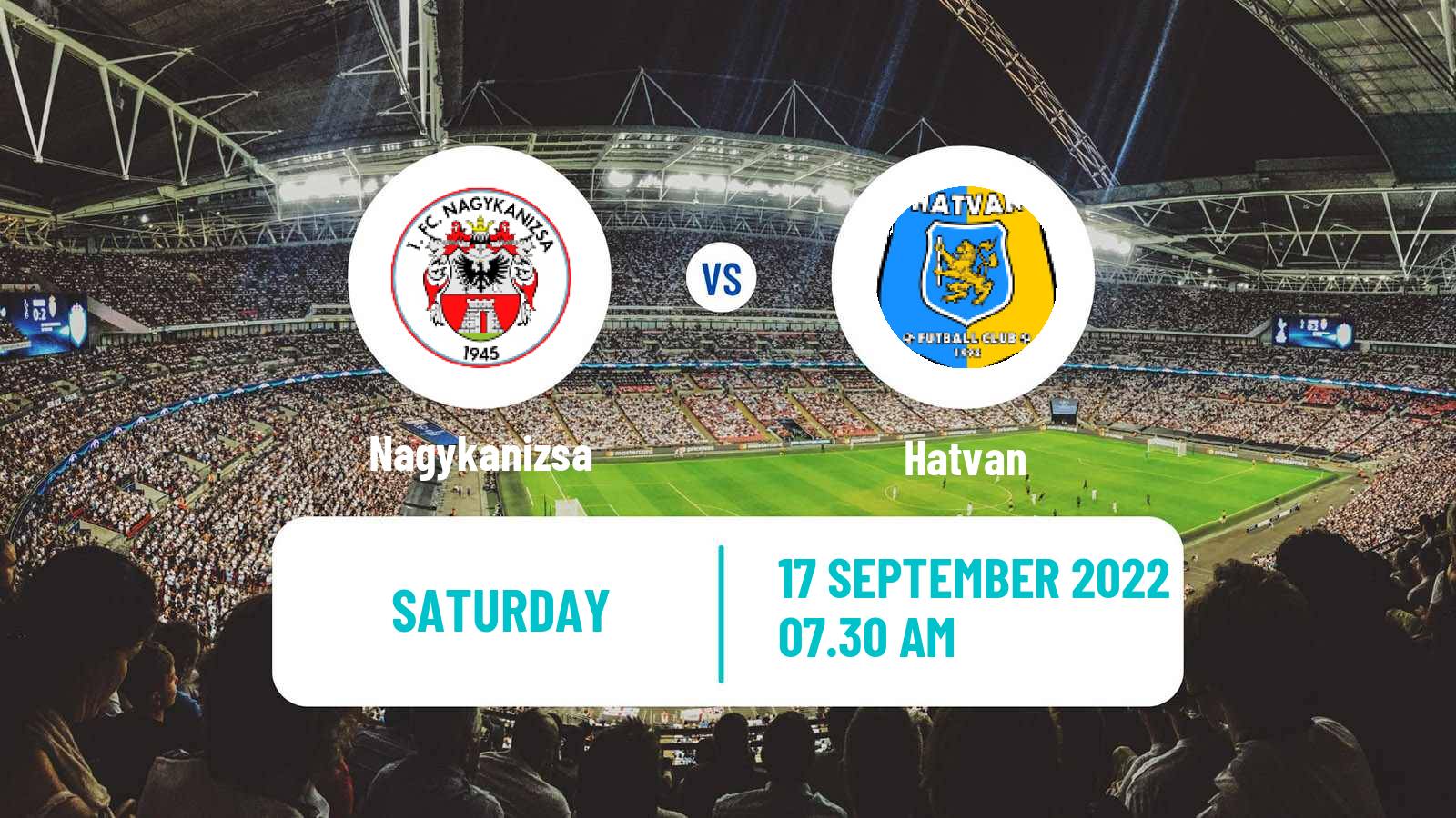 Soccer Hungarian Cup Nagykanizsa - Hatvan