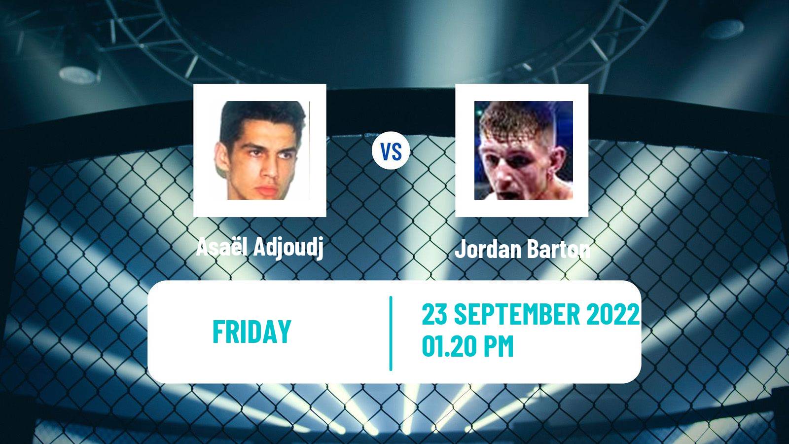 MMA MMA Asaël Adjoudj - Jordan Barton
