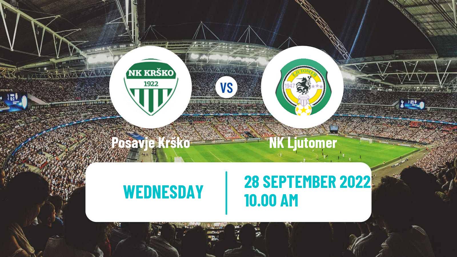 Soccer Slovenian 3 SNL East Posavje Krško - Ljutomer