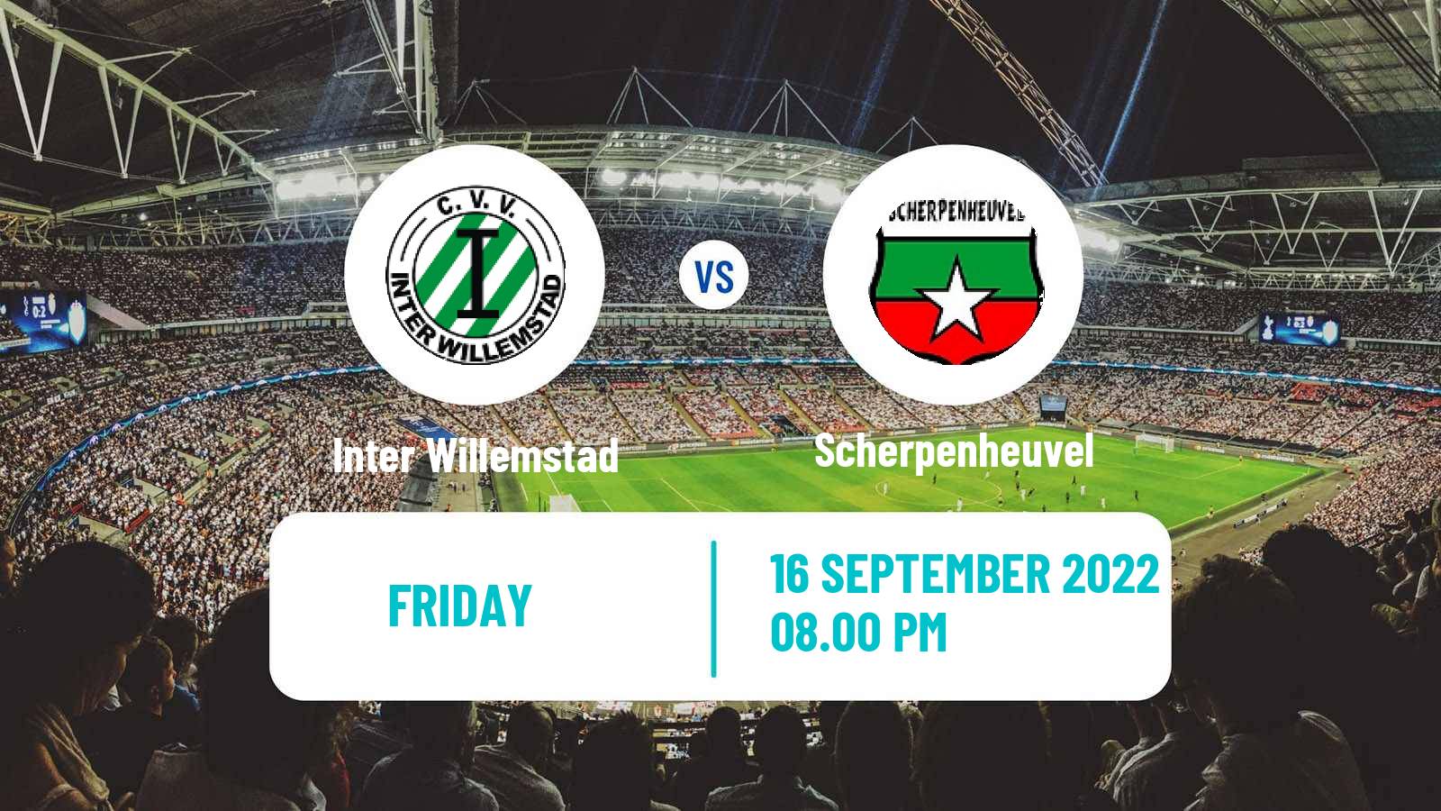 Soccer Curacao Prome Divishon Inter Willemstad - Scherpenheuvel