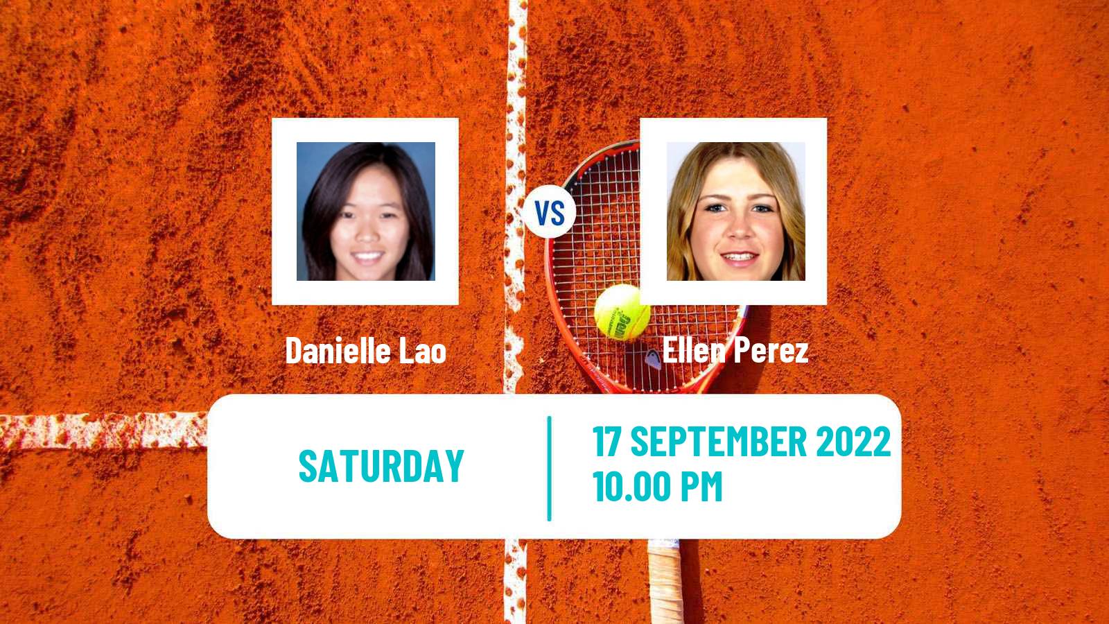 Tennis WTA Tokyo Danielle Lao - Ellen Perez