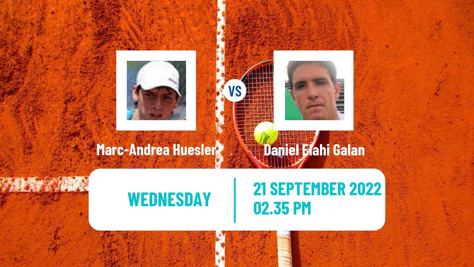 Tennis ATP San Diego Marc-Andrea Huesler - Daniel Elahi Galan