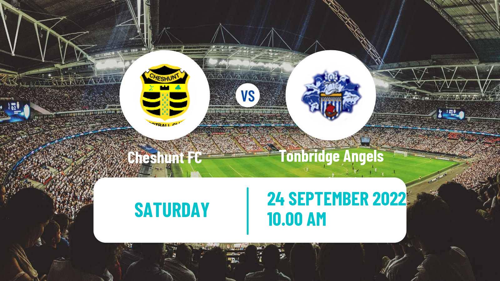 Soccer English National League South Cheshunt - Tonbridge Angels