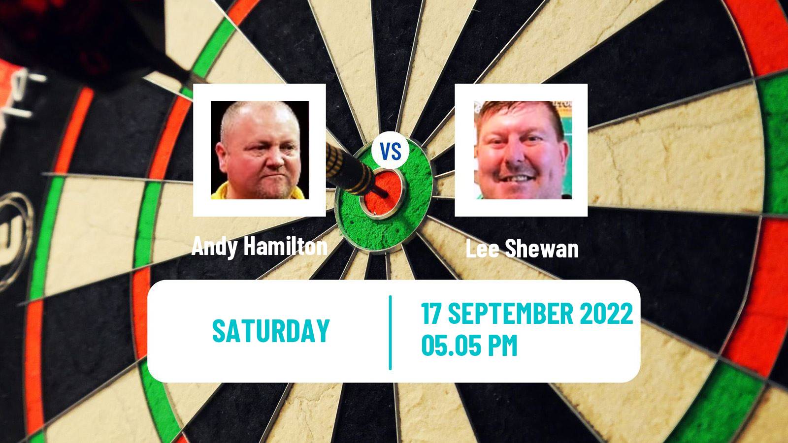 Darts Darts Andy Hamilton - Lee Shewan