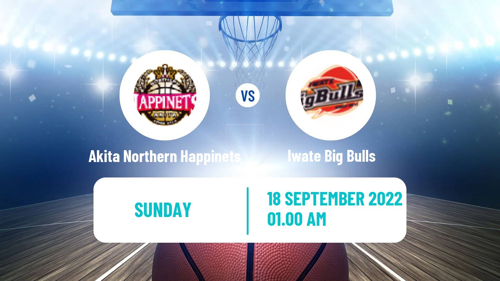 Basketball Club Friendly Basketball Akita Northern Happinets - Iwate Big Bulls