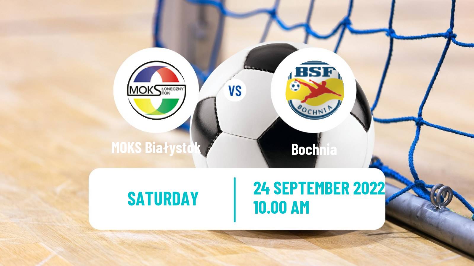 Futsal Polish Ekstraklasa Futsal MOKS Białystok - Bochnia
