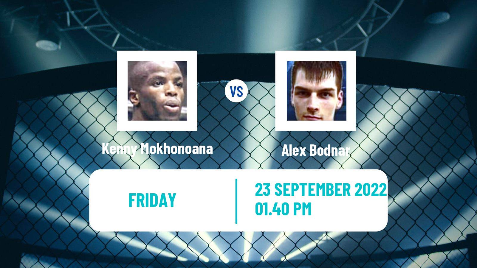 MMA MMA Kenny Mokhonoana - Alex Bodnar