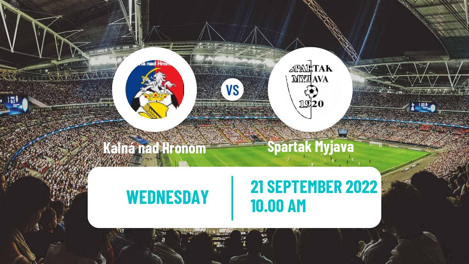 Soccer Slovak Cup Kalná nad Hronom - Spartak Myjava
