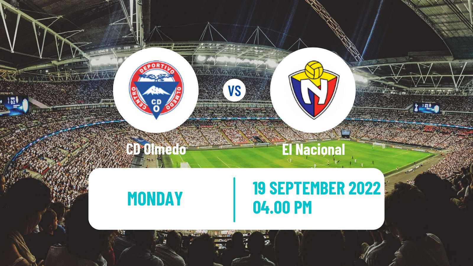 Soccer Ecuadorian Serie B Olmedo - El Nacional