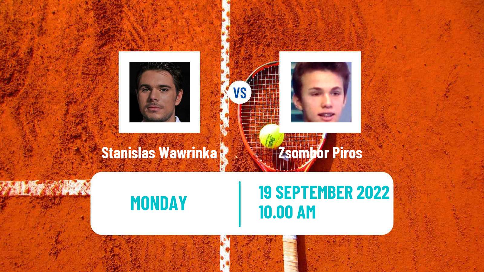 Tennis ATP Metz Stanislas Wawrinka - Zsombor Piros