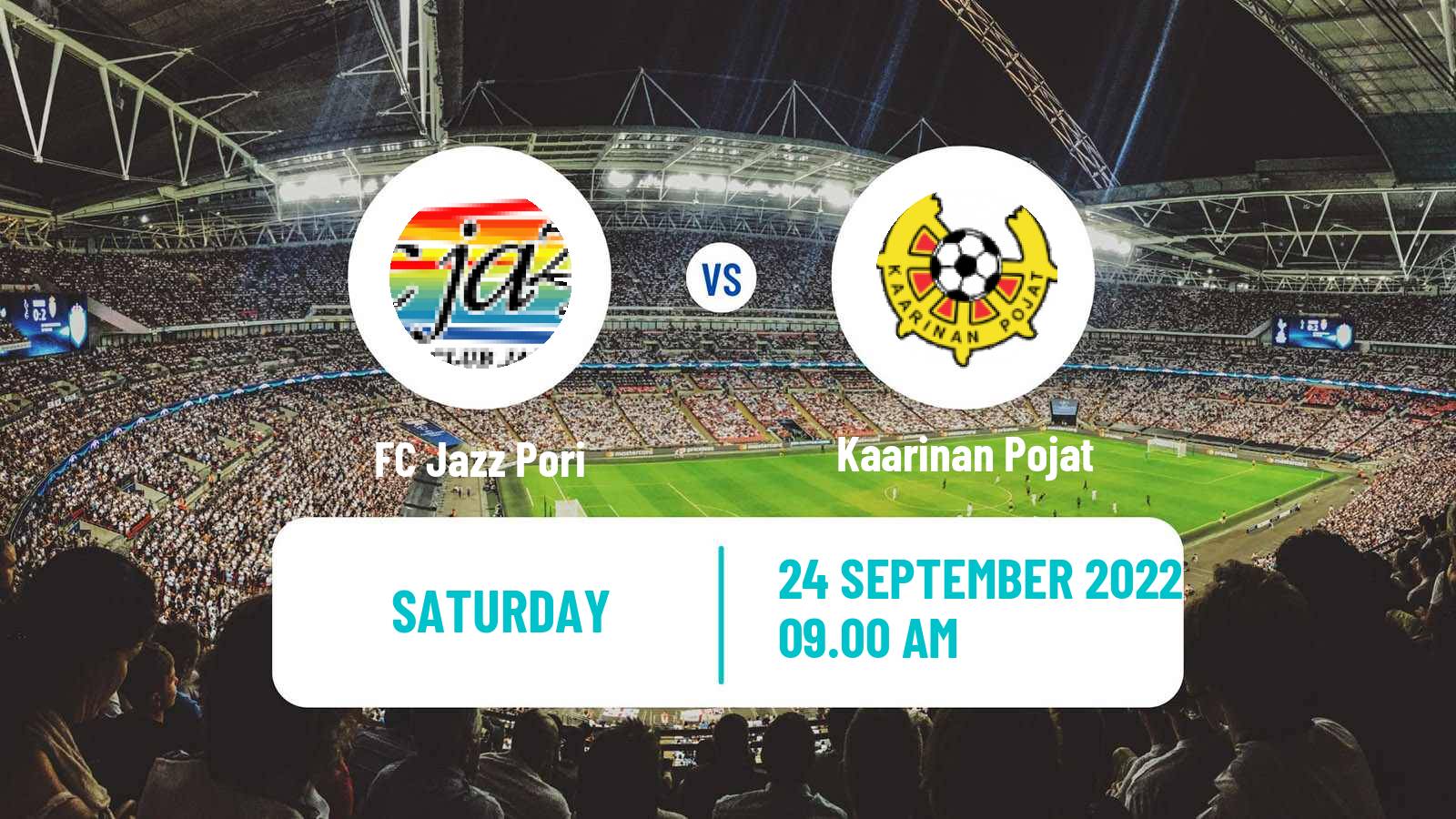 Soccer Finnish Kakkonen Group B Jazz Pori - Kaarinan Pojat